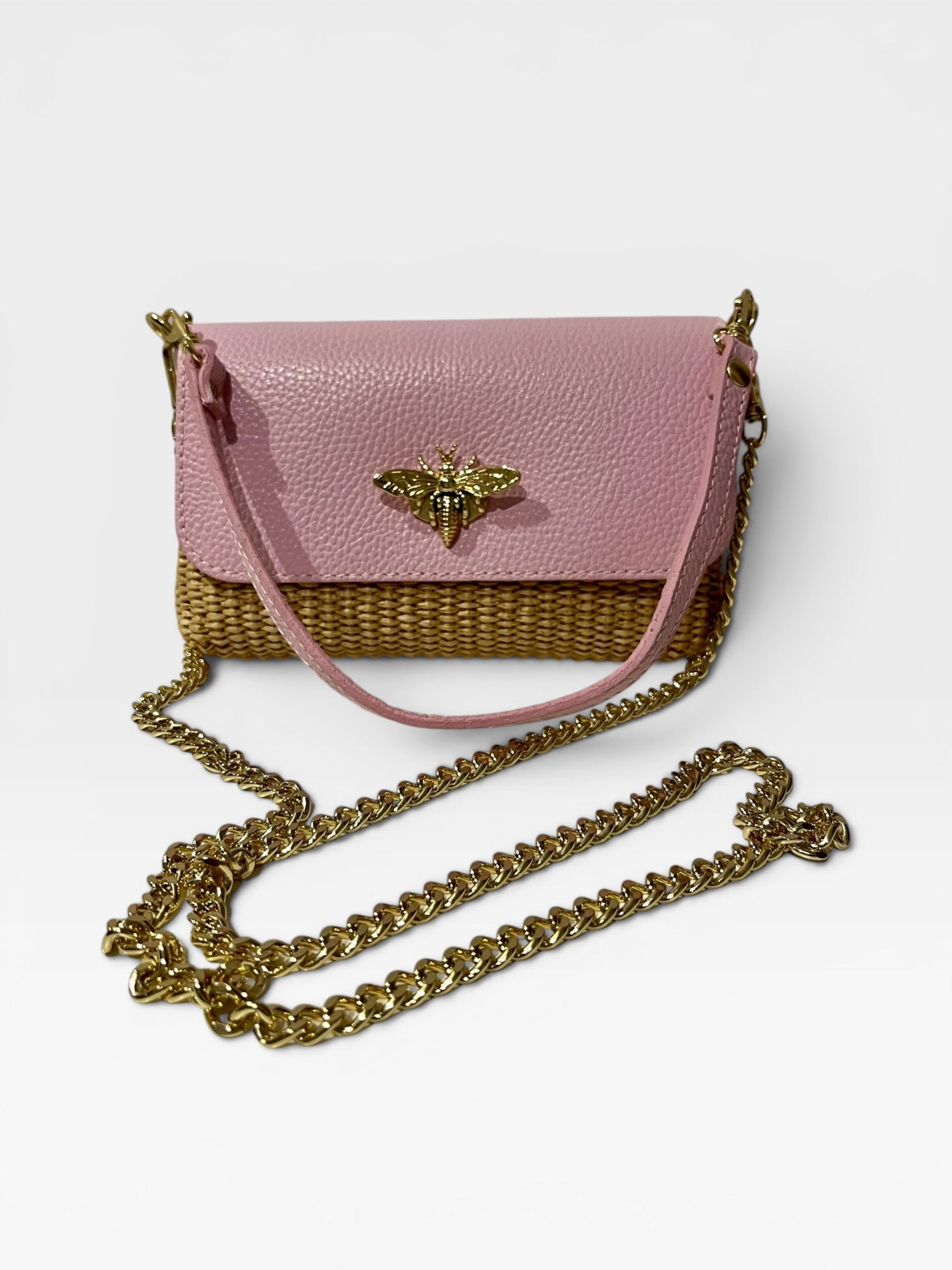 Cartera Sobre Abeja Rosa
