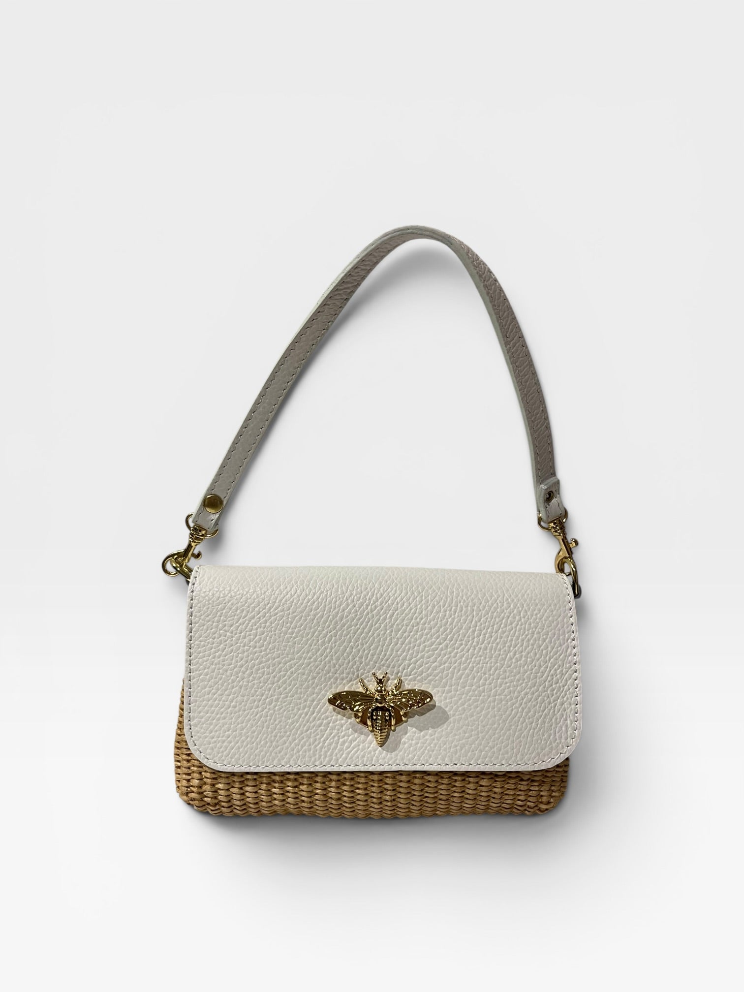 Cartera Sobre Abeja Blanco