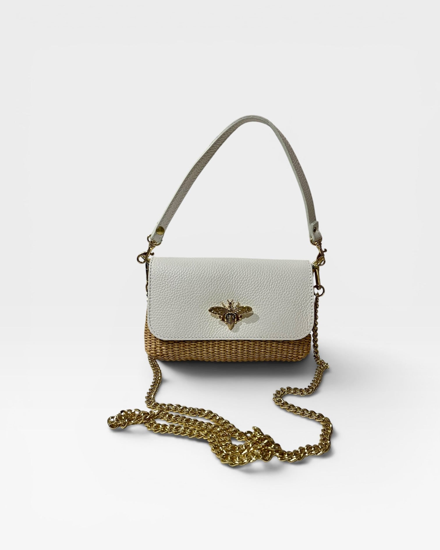 Cartera Sobre Abeja Blanco