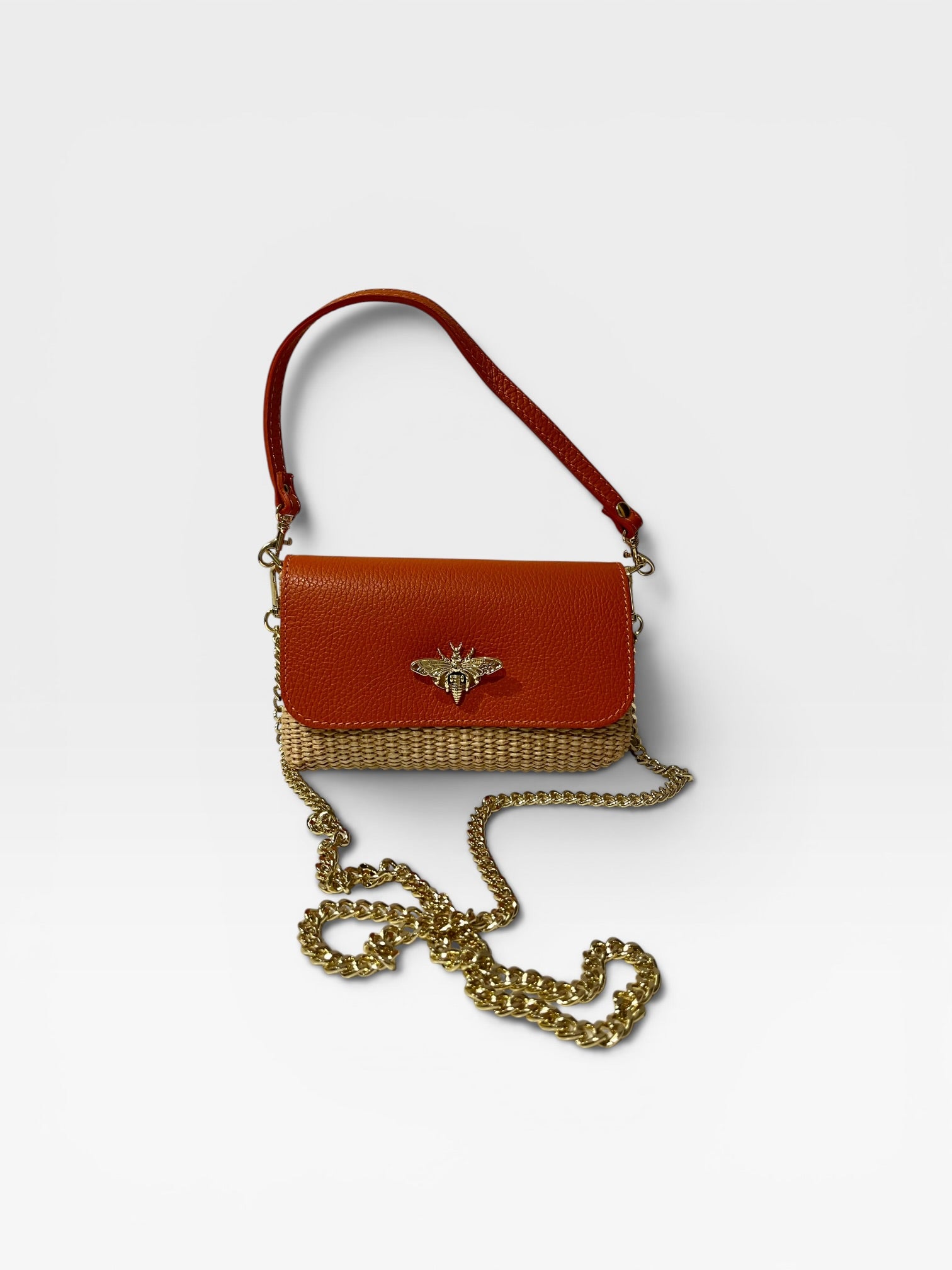 Cartera Sobre Abeja Naranja