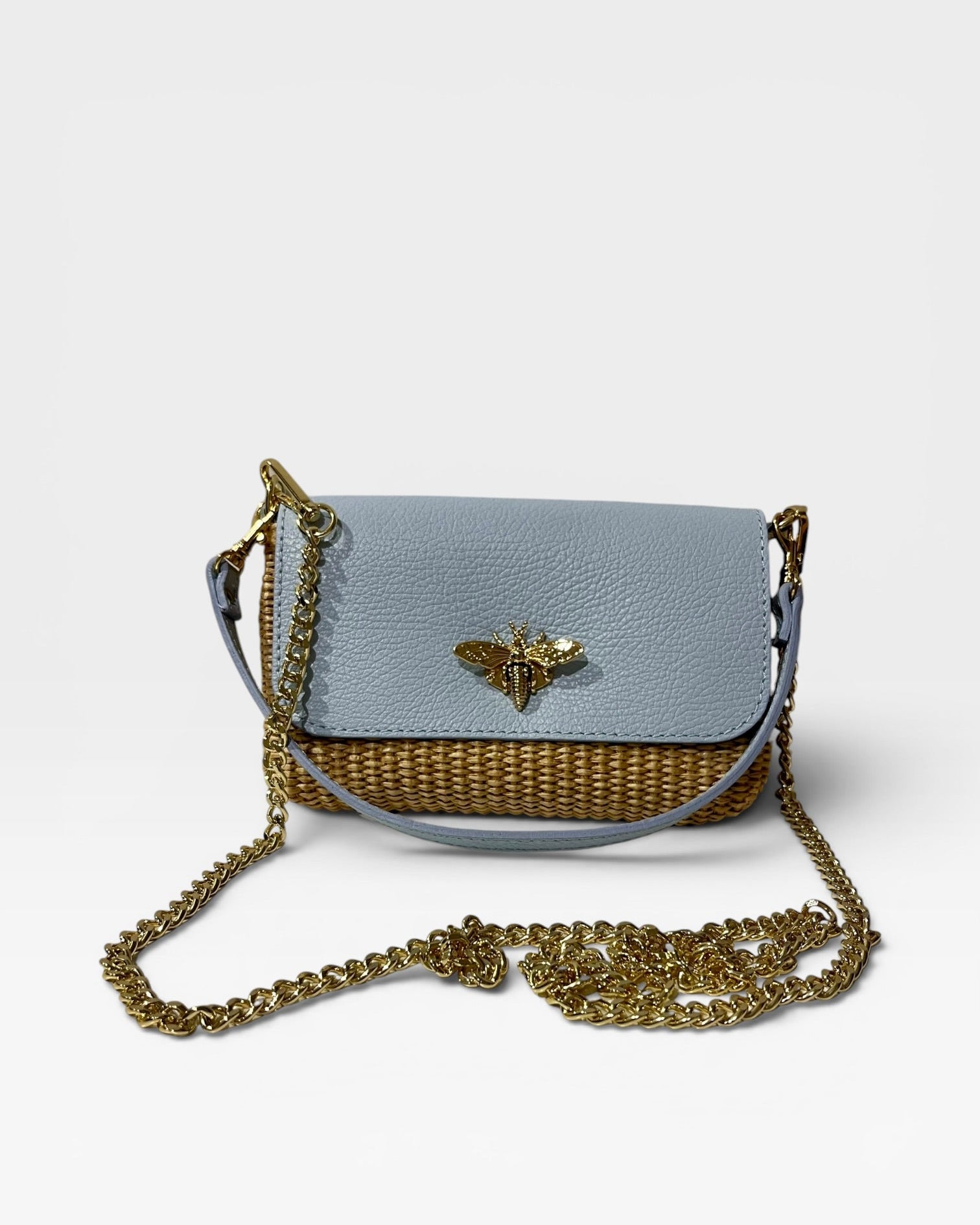Cartera Sobre Abeja Celeste