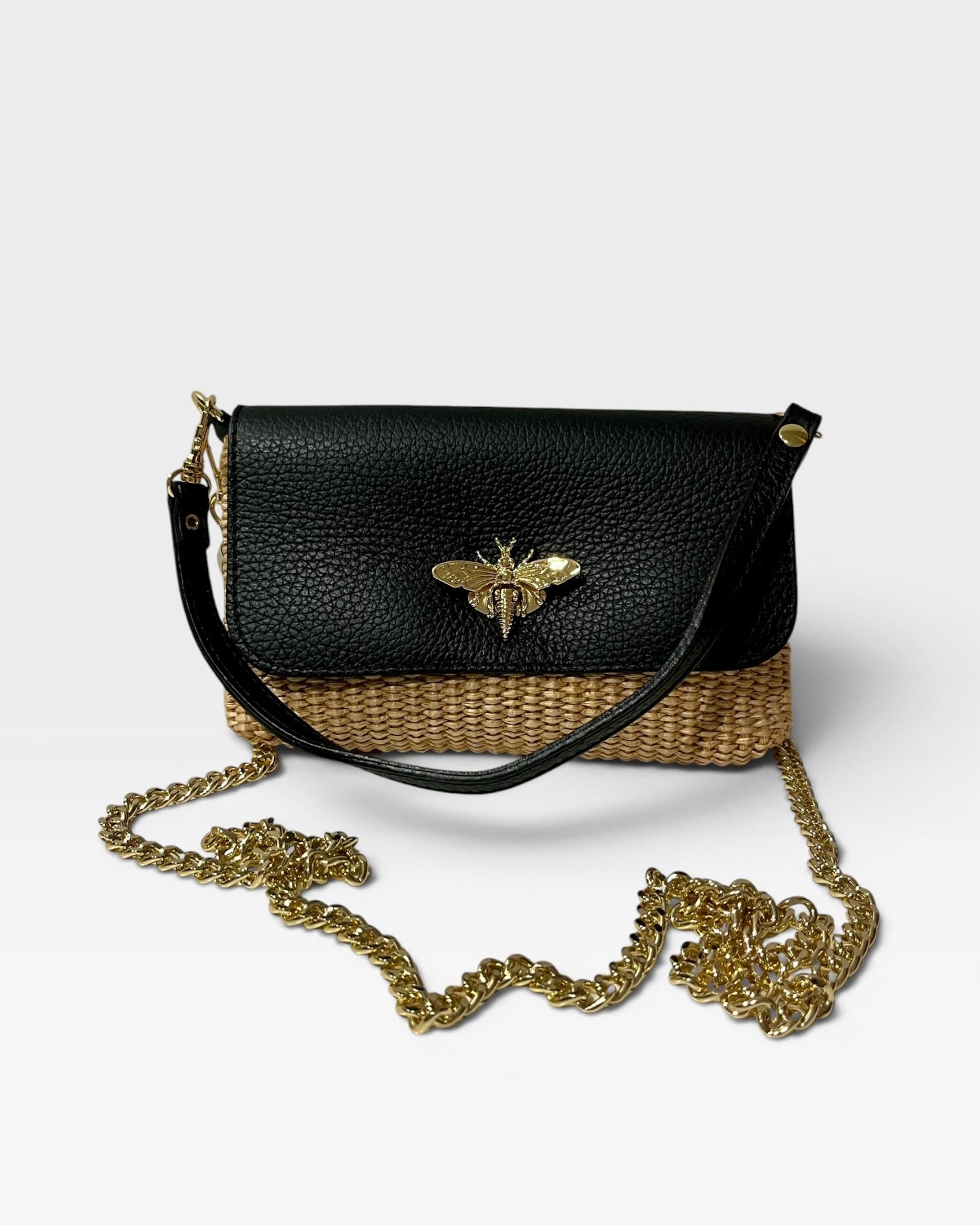 Cartera Sobre Abeja Negro