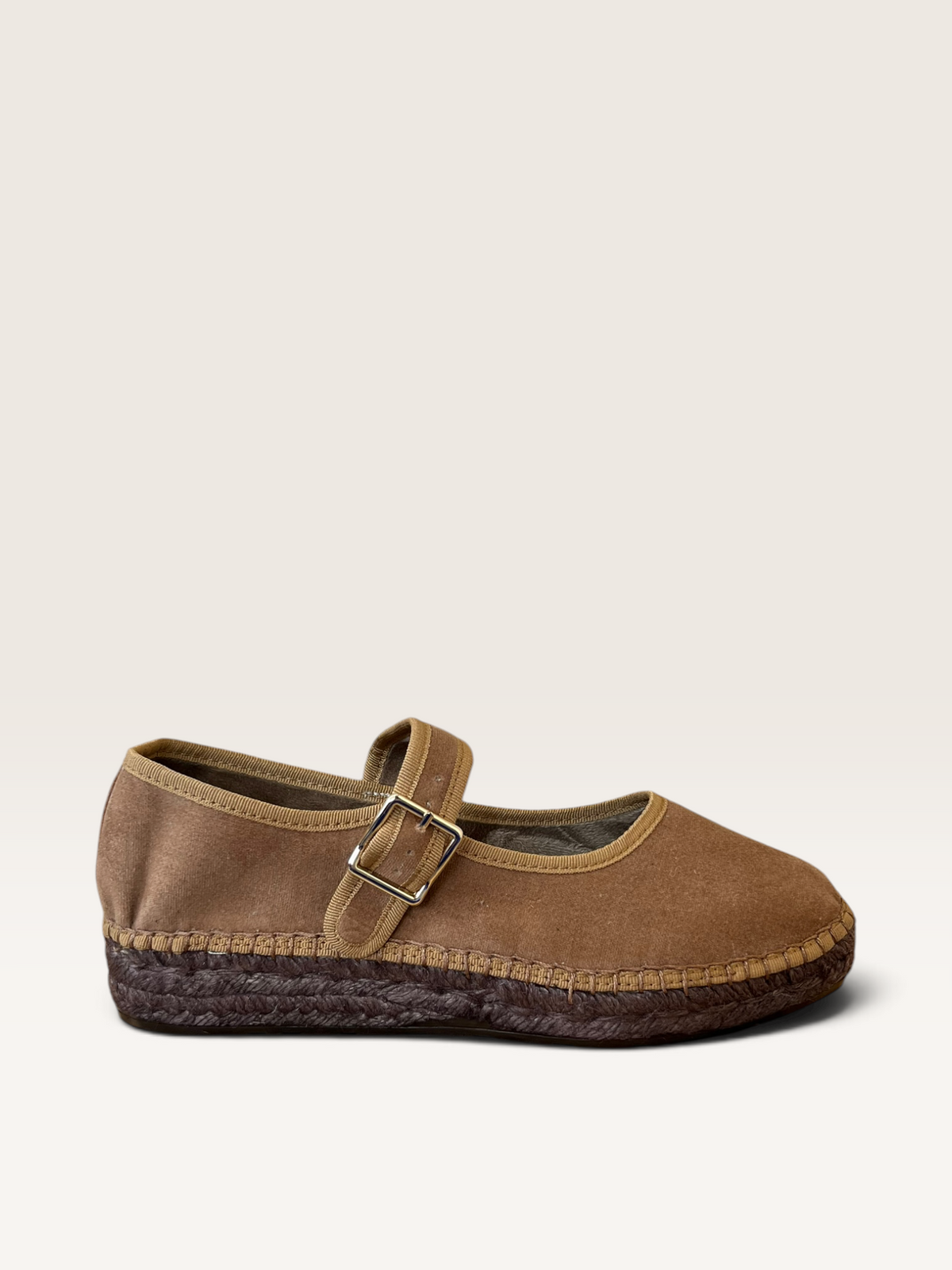 Jane Terciopelo Camel