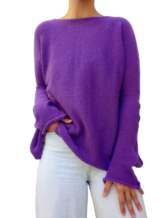 Sweater Lupita Morado
