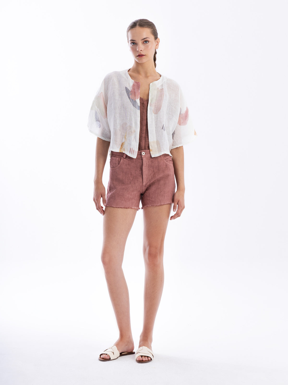 Bolero Ecru Olive Tree