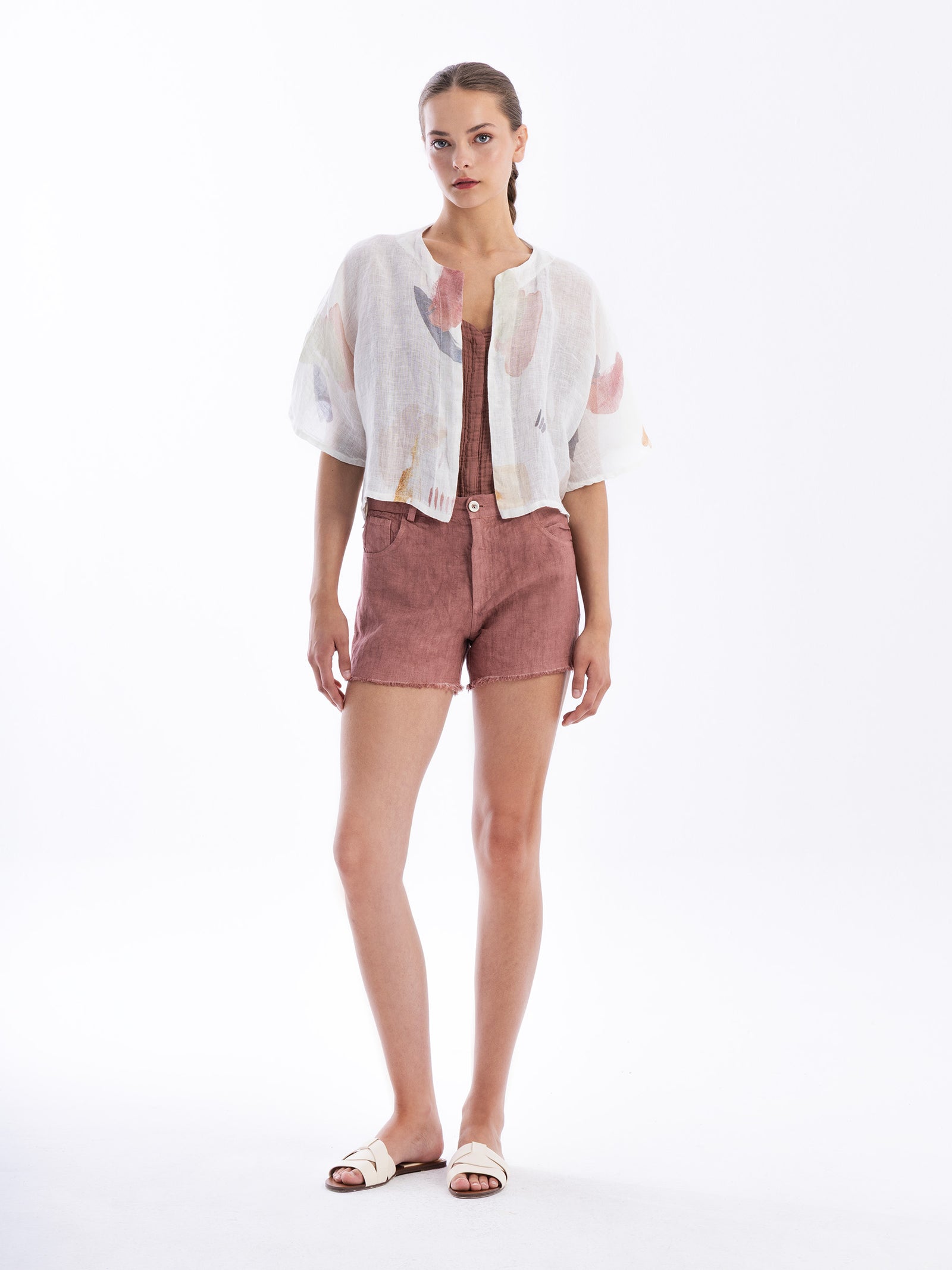 Bolero Ecru Olive Tree