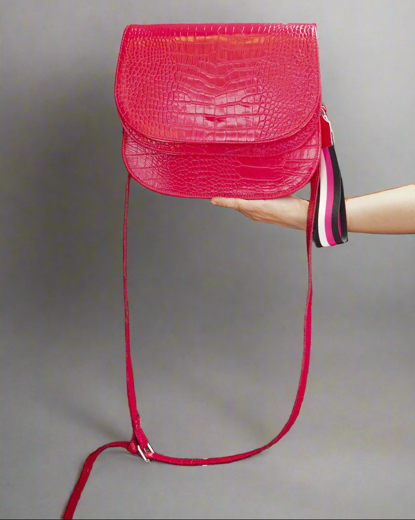 Bandolera Solana Fucsia