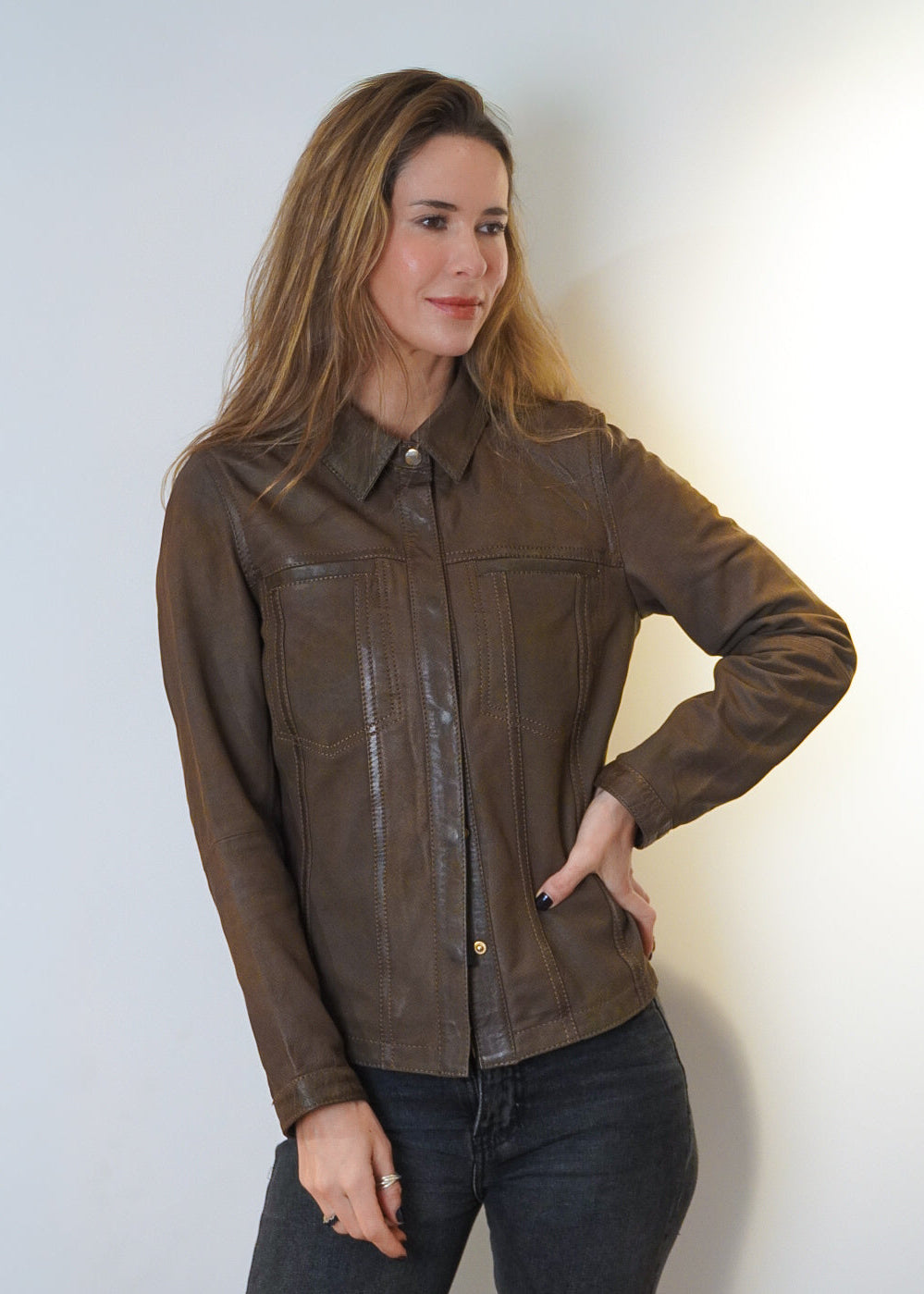Camisa Marlon Chocolate
