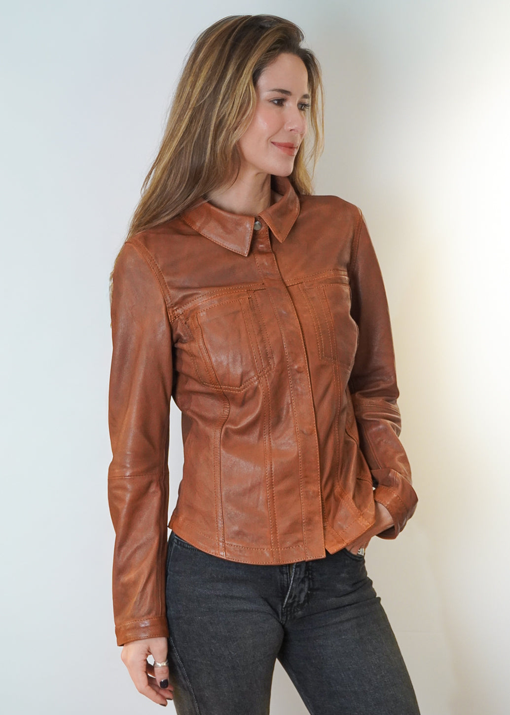 Camisa Marlon Camel