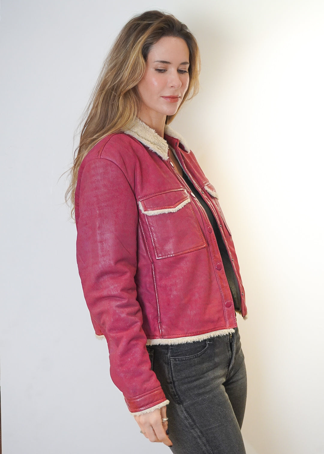 Chaqueta Estancia Burgundy