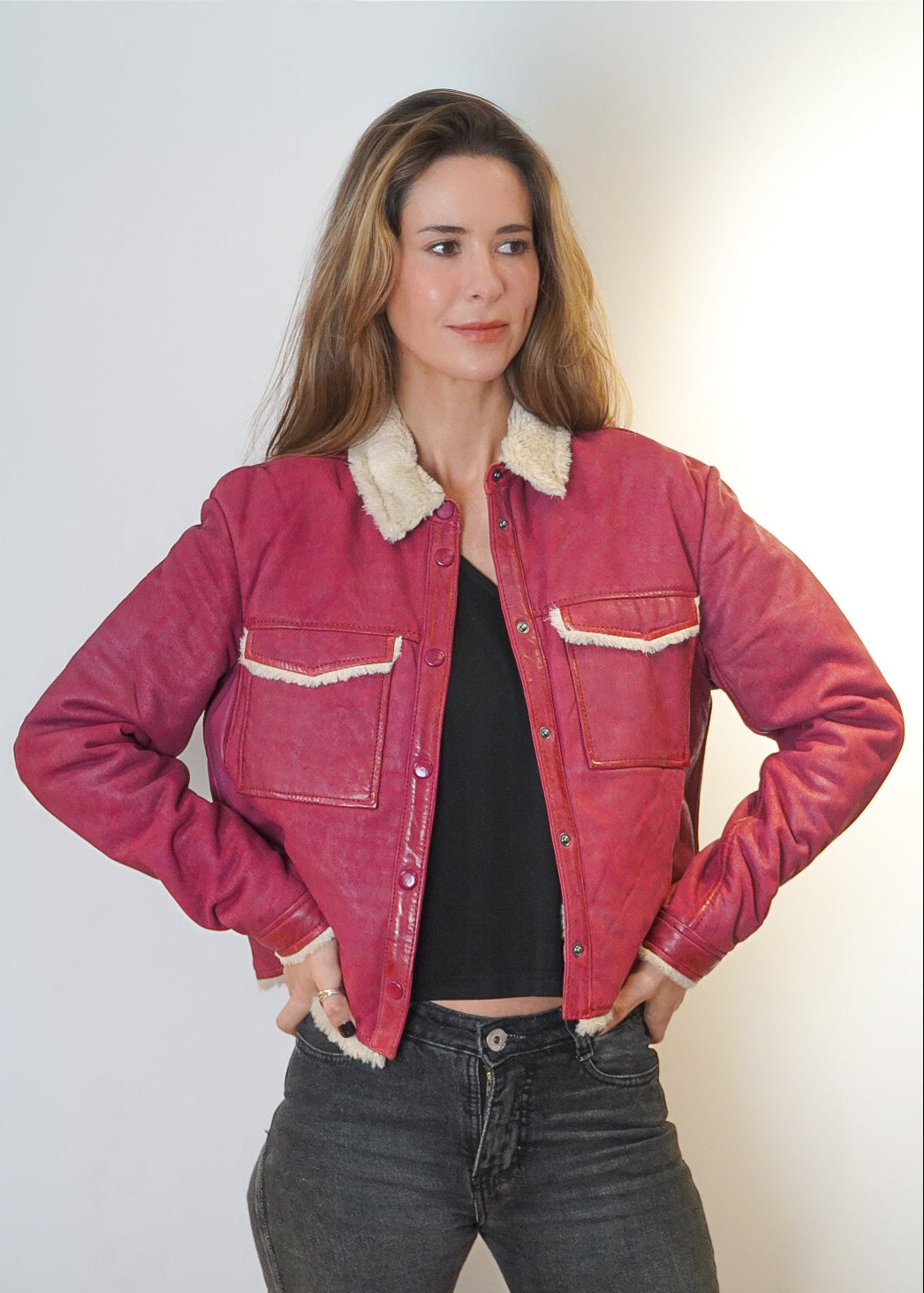 Chaqueta Estancia Burgundy