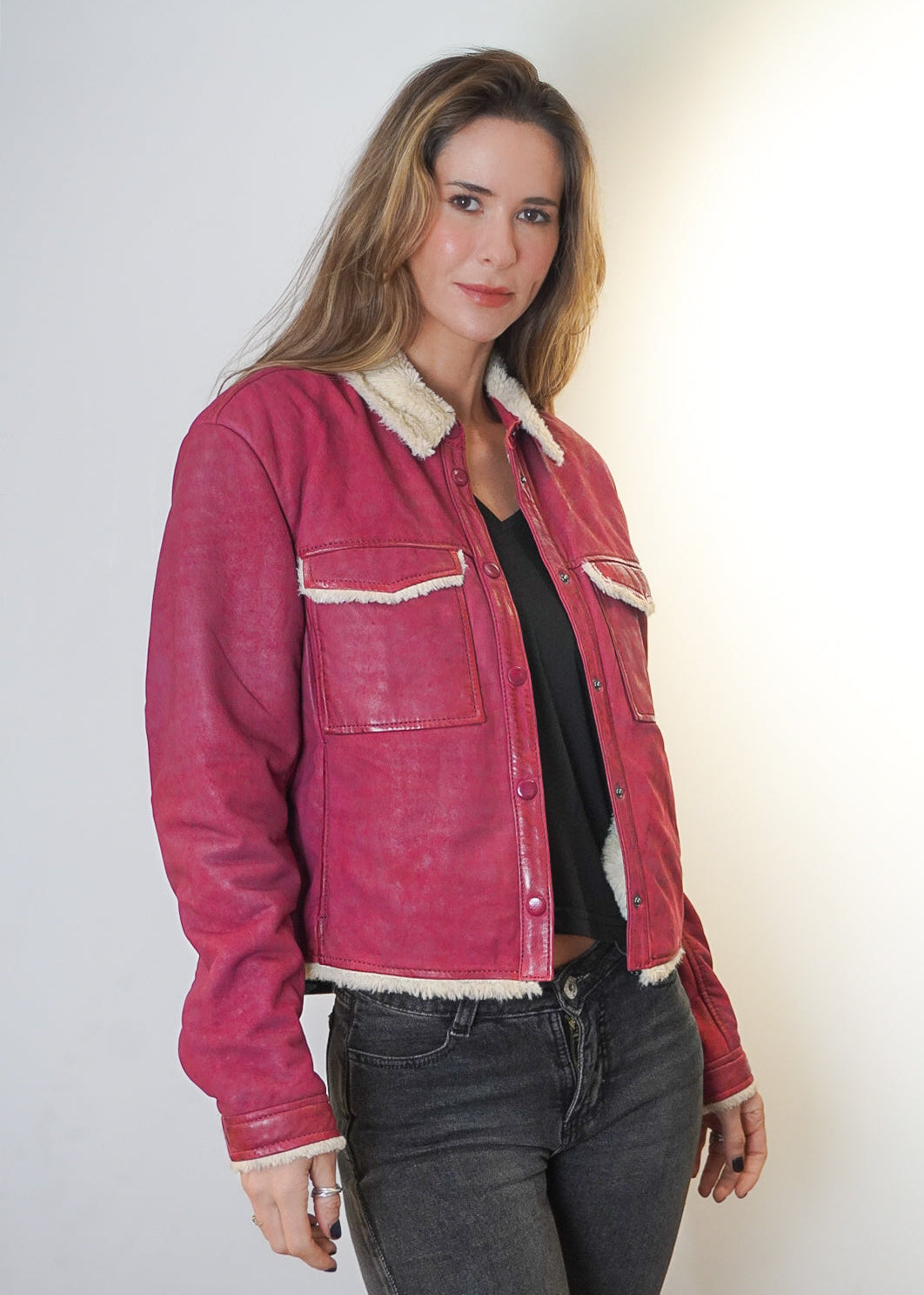 Chaqueta Estancia Burgundy