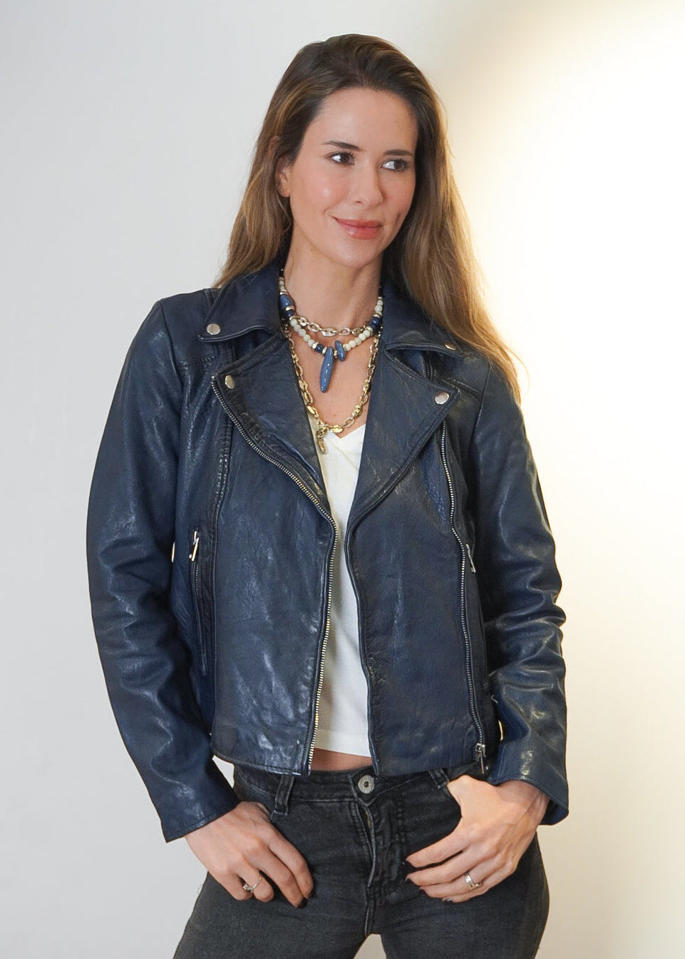Chaqueta Llanura Azul Marino