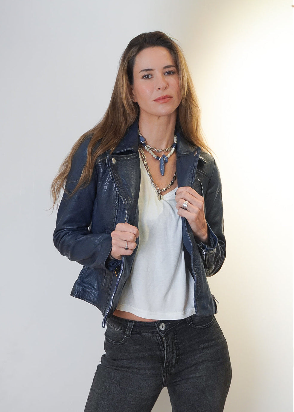 Chaqueta Llanura Azul Marino