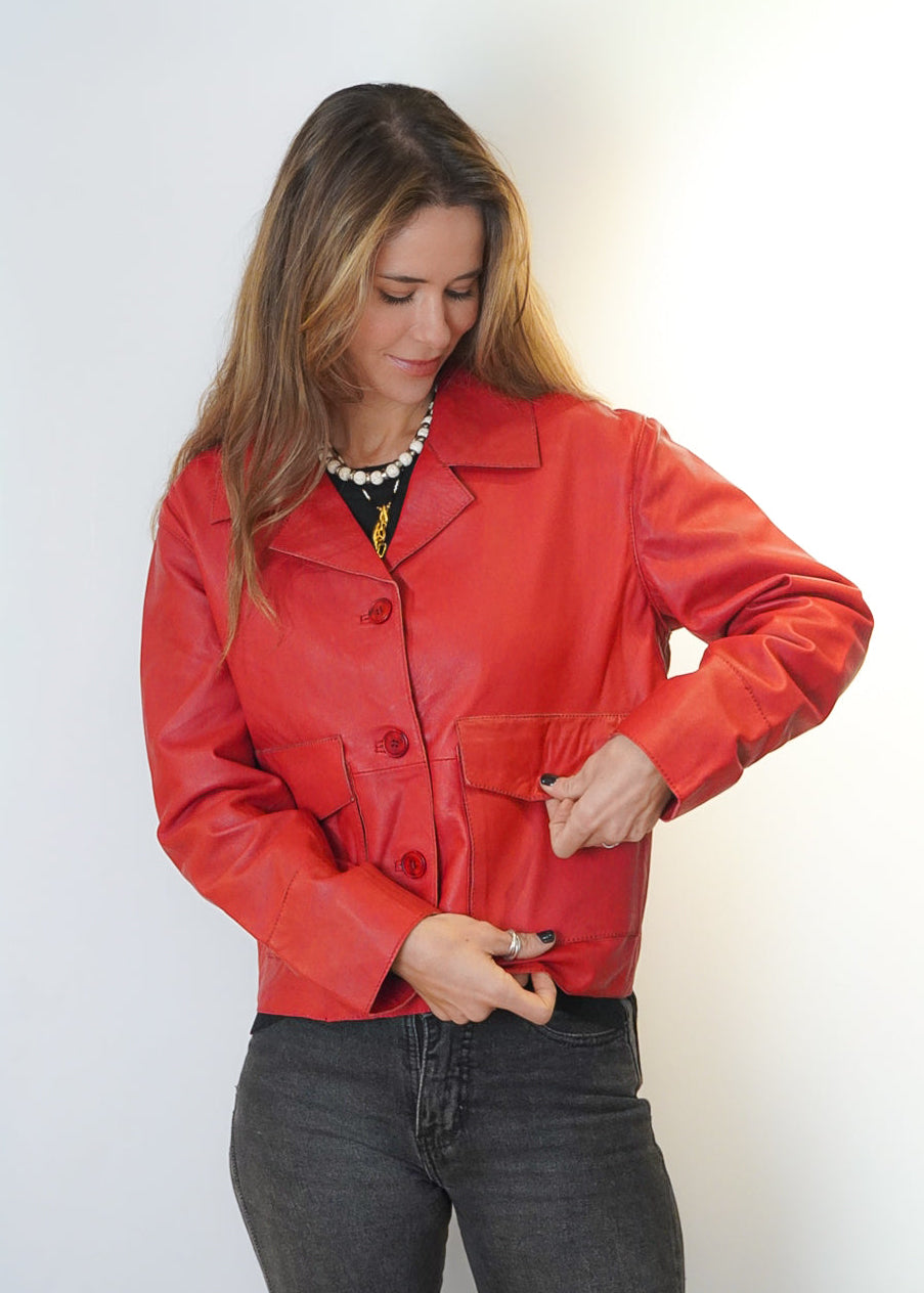 Blazer Aveline Rojo