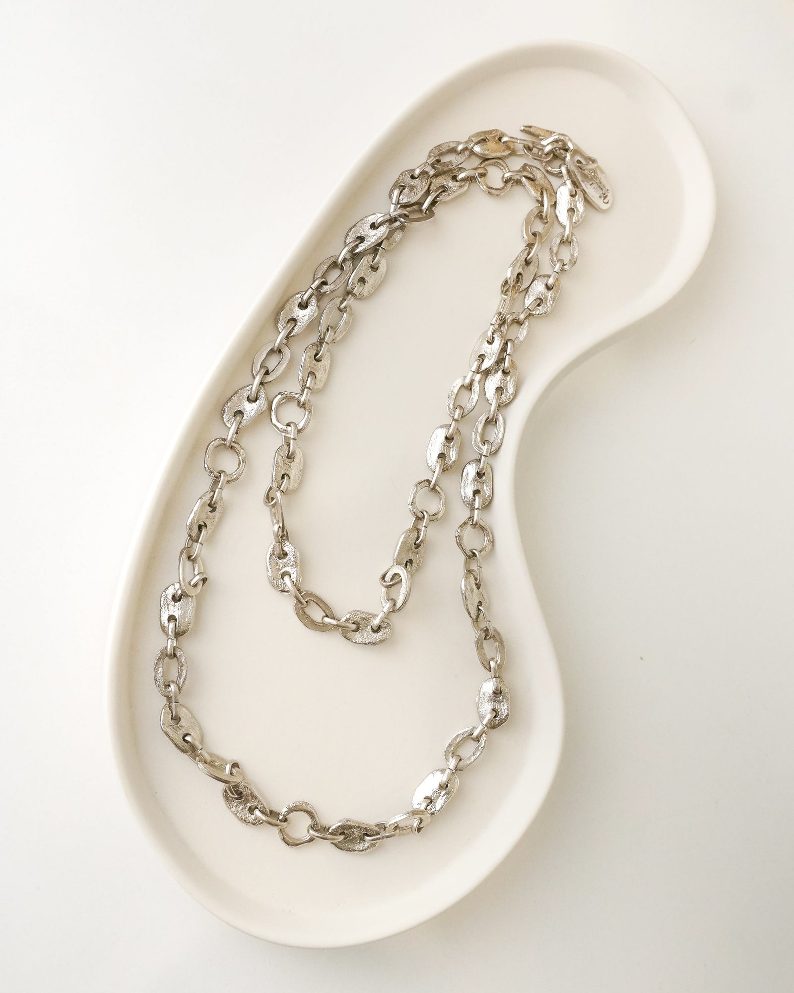Collar Cala Plateado
