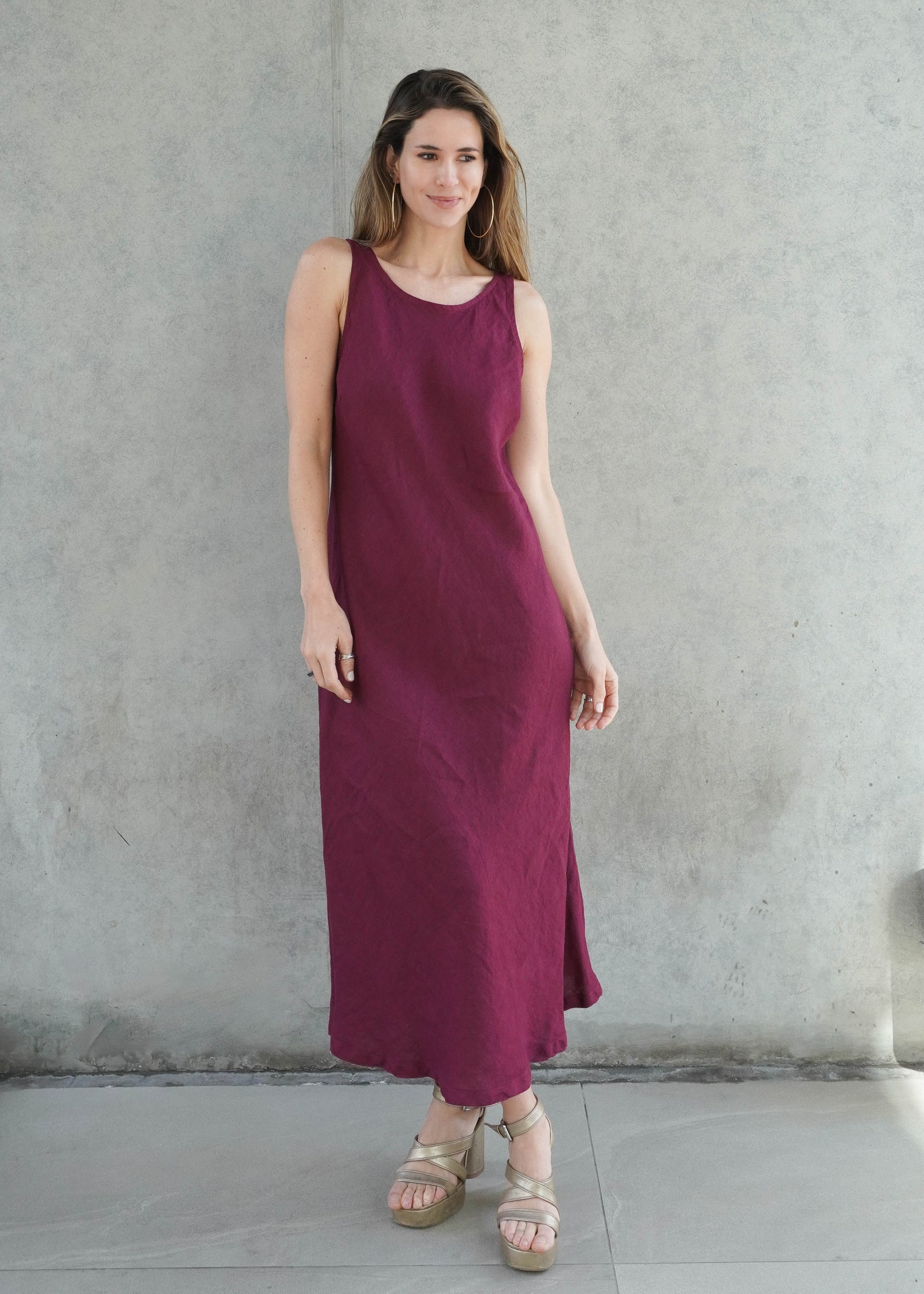 Vestido Gavos Sangria