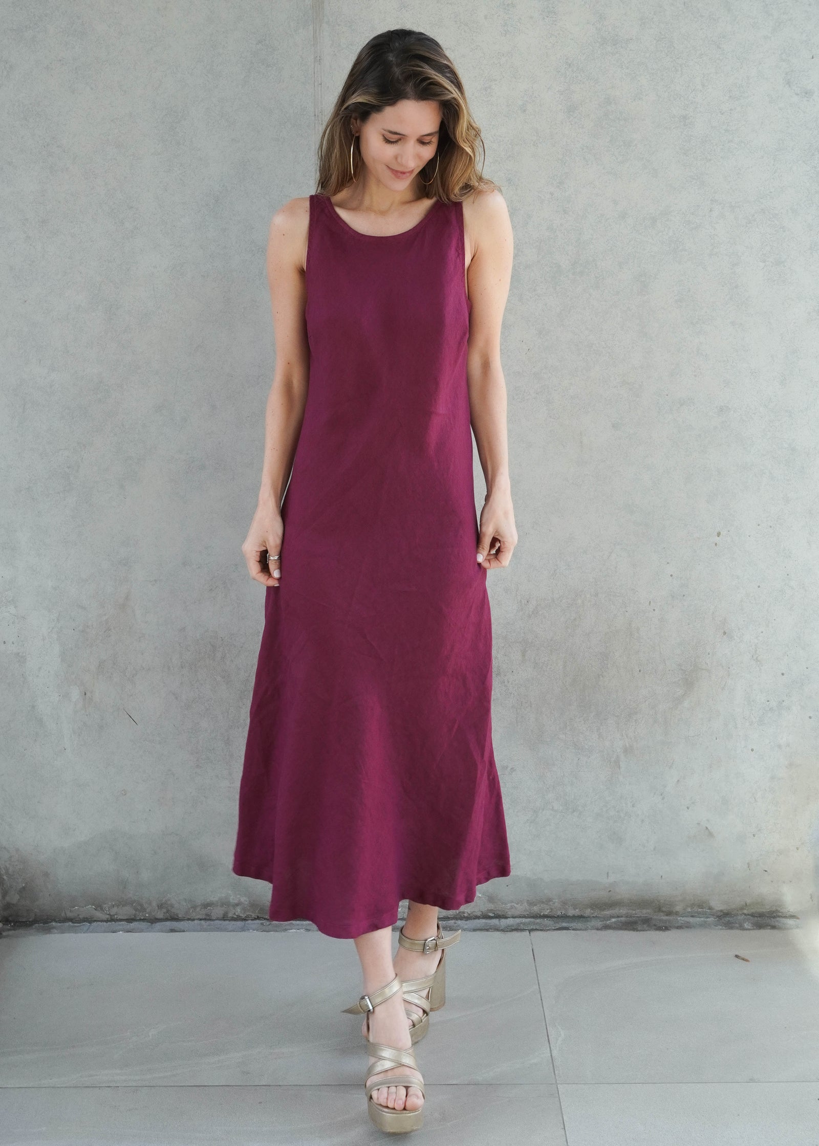 Vestido Gavos Sangria