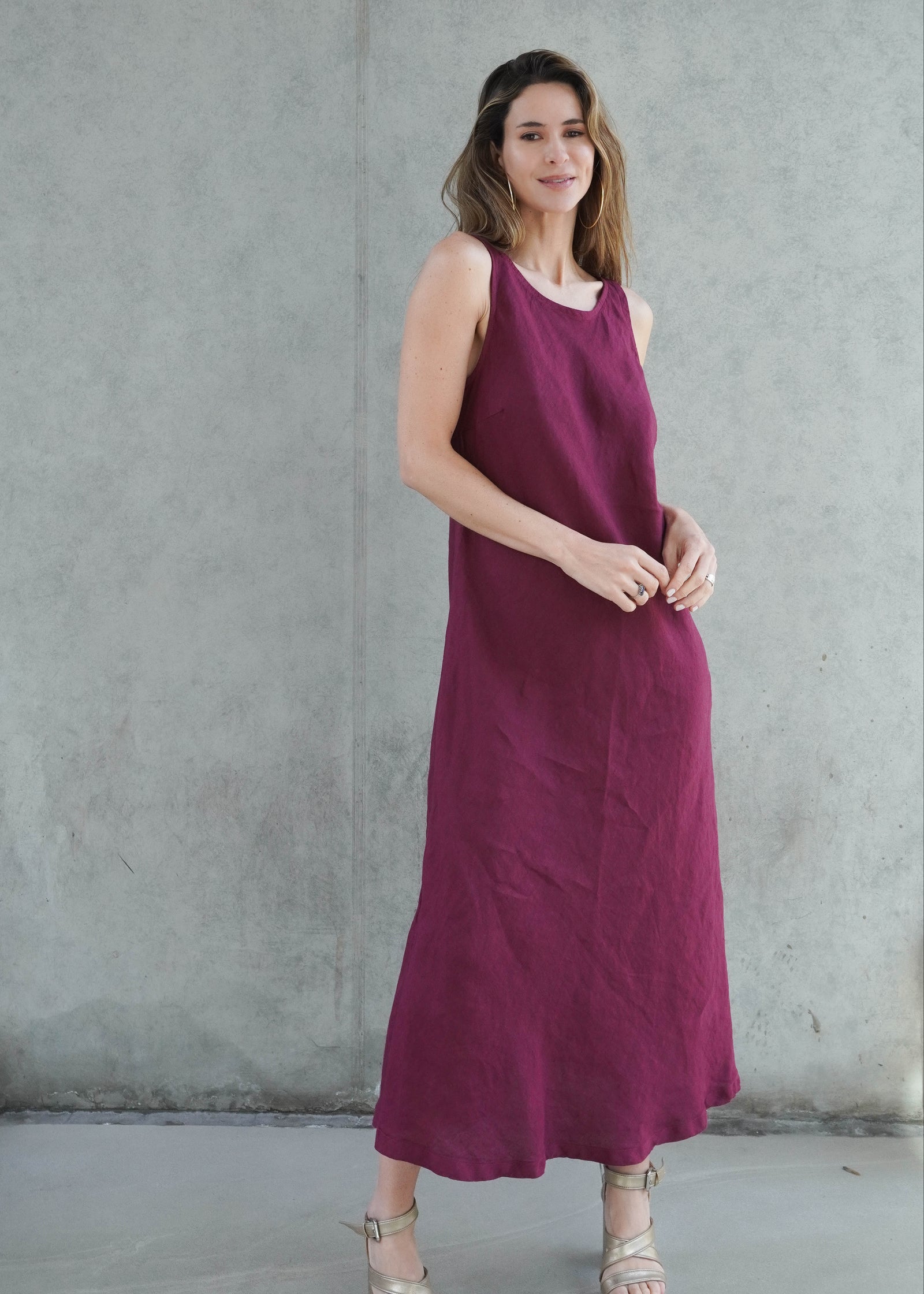 Vestido Gavos Sangria