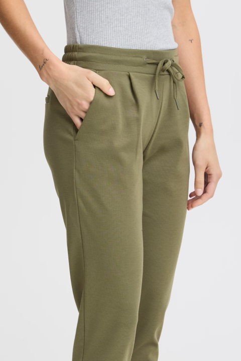 Pantalon Kate Cropped Verde Militar