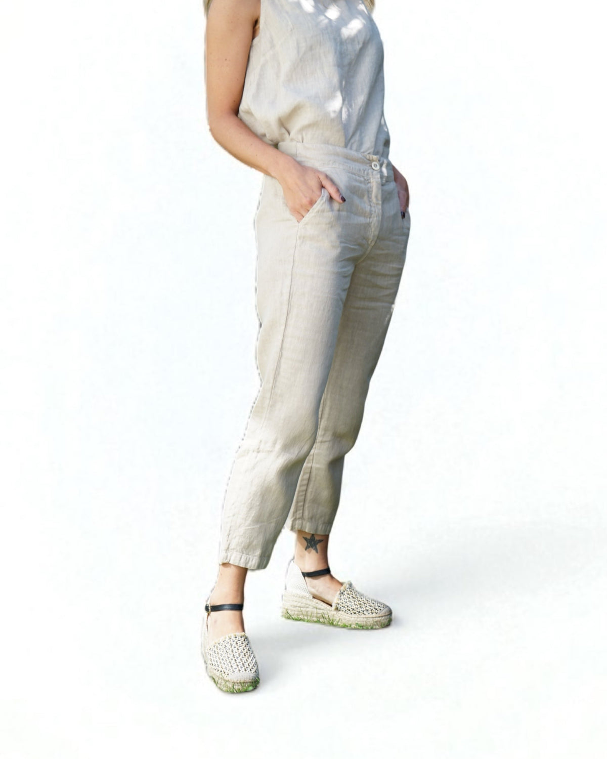 Pantalon Itaca Beige Beach Sand