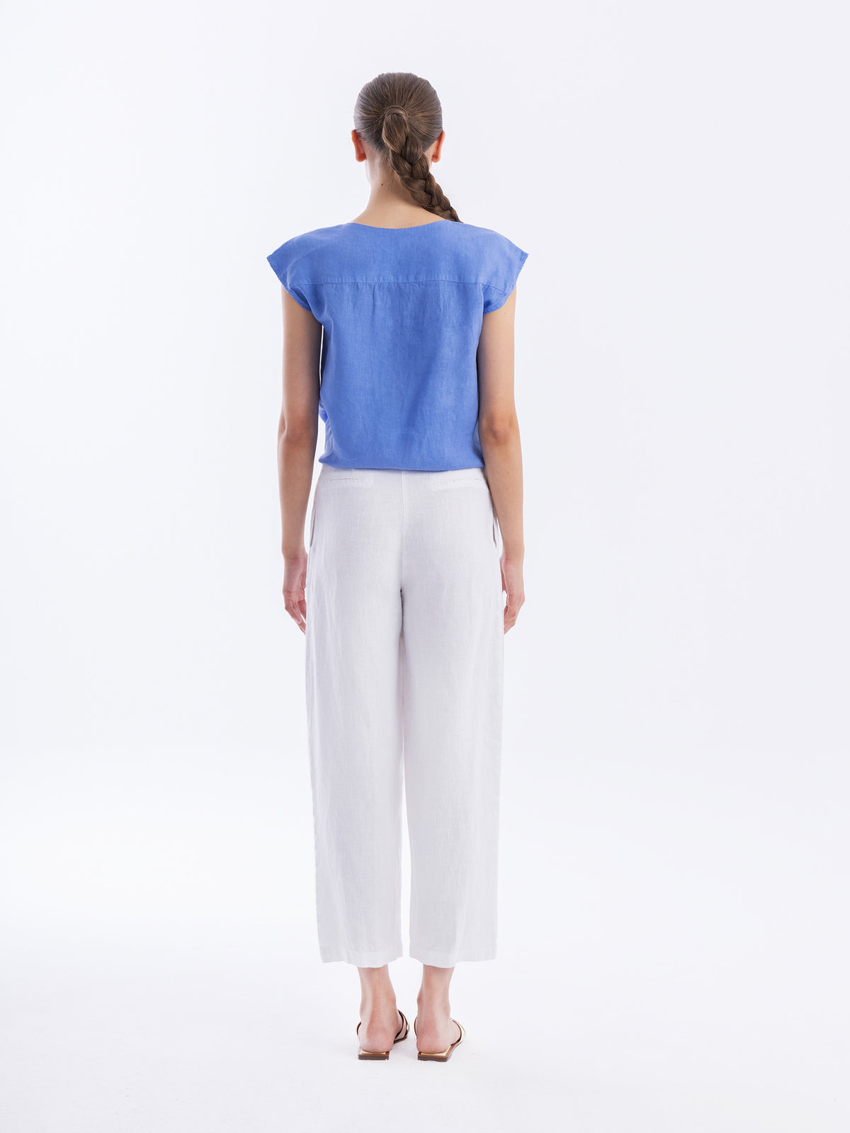 Pantalon Sastre Blanco
