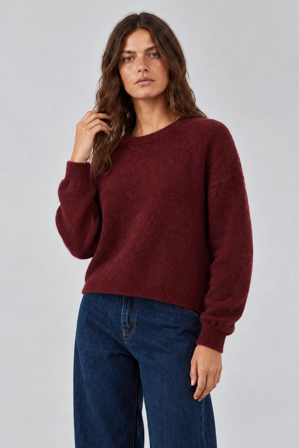 Sweater Tam Burgundy