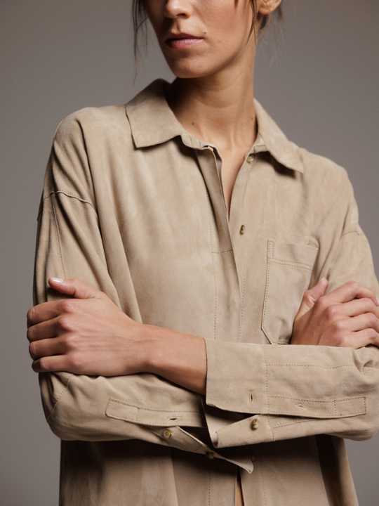 Camisa Sublima Beige
