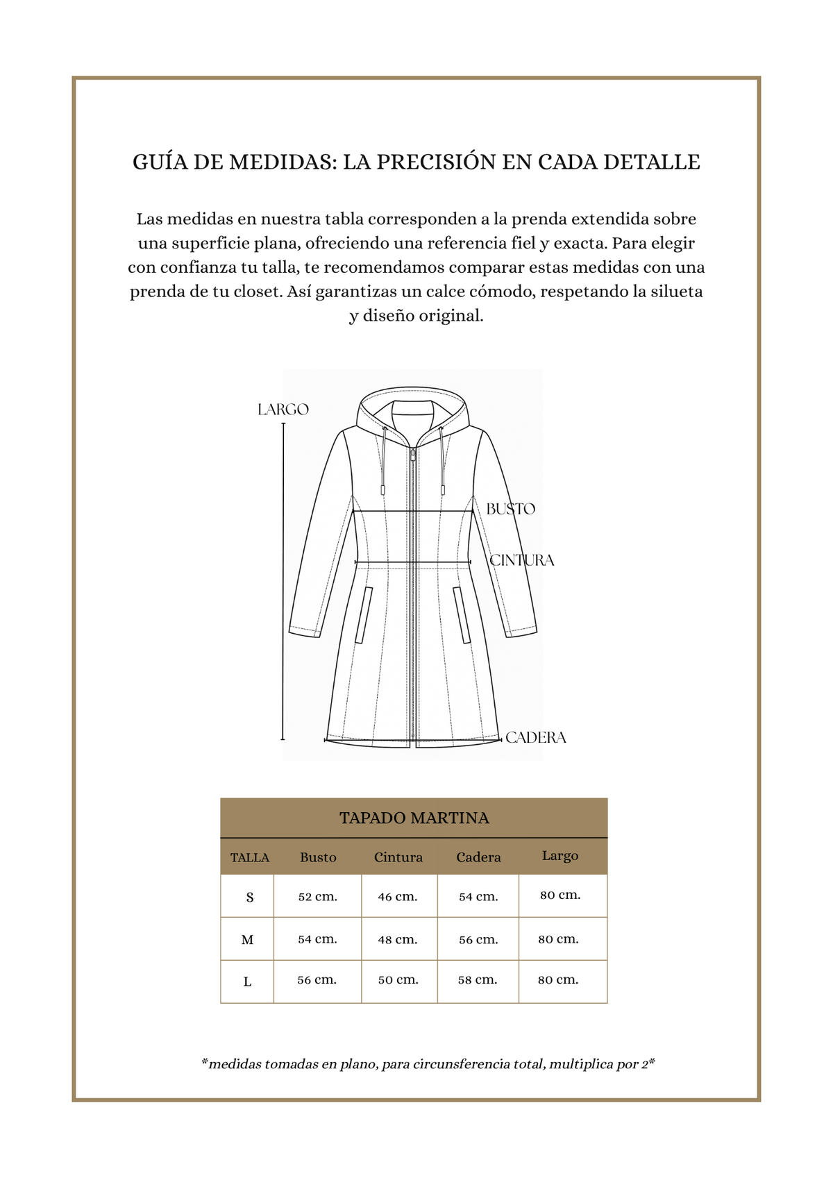 Tapado Martina Chocolate