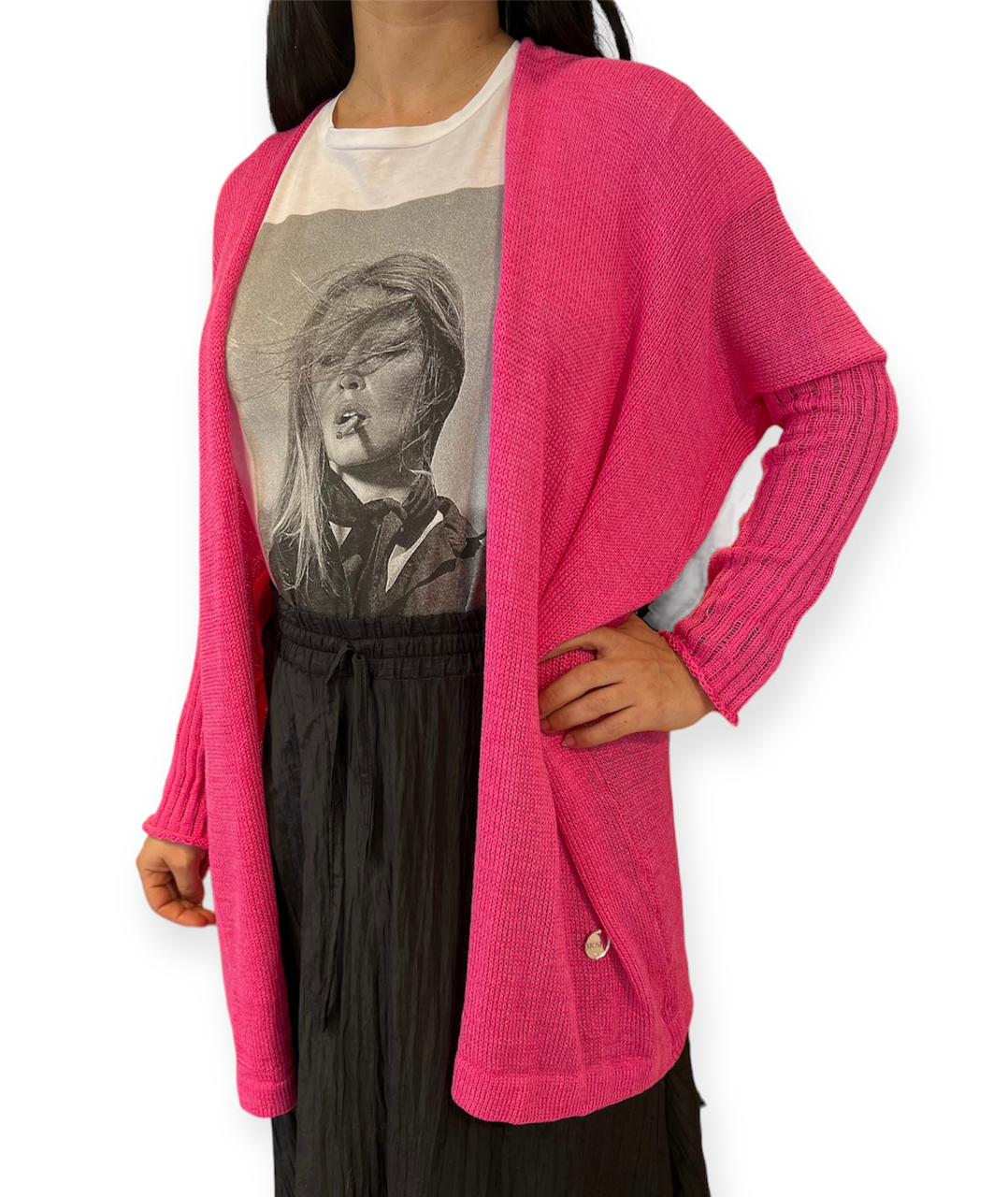 Chaleco Palta Fucsia