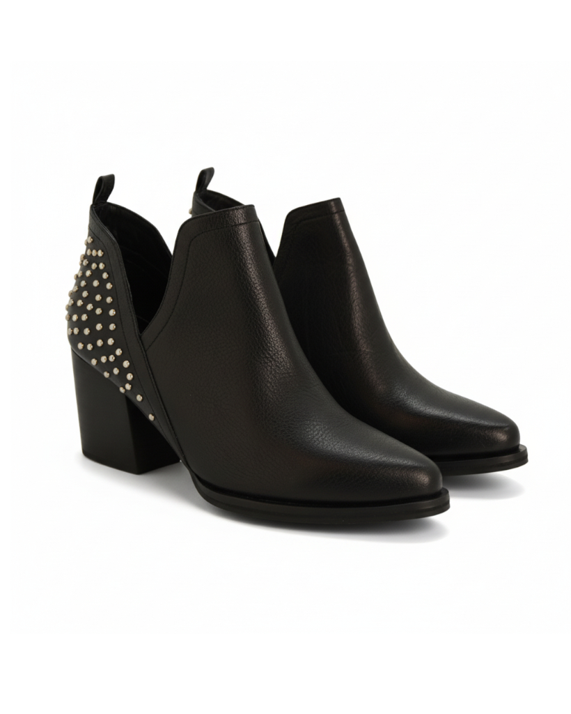 Aldana Negro Tachas Atras