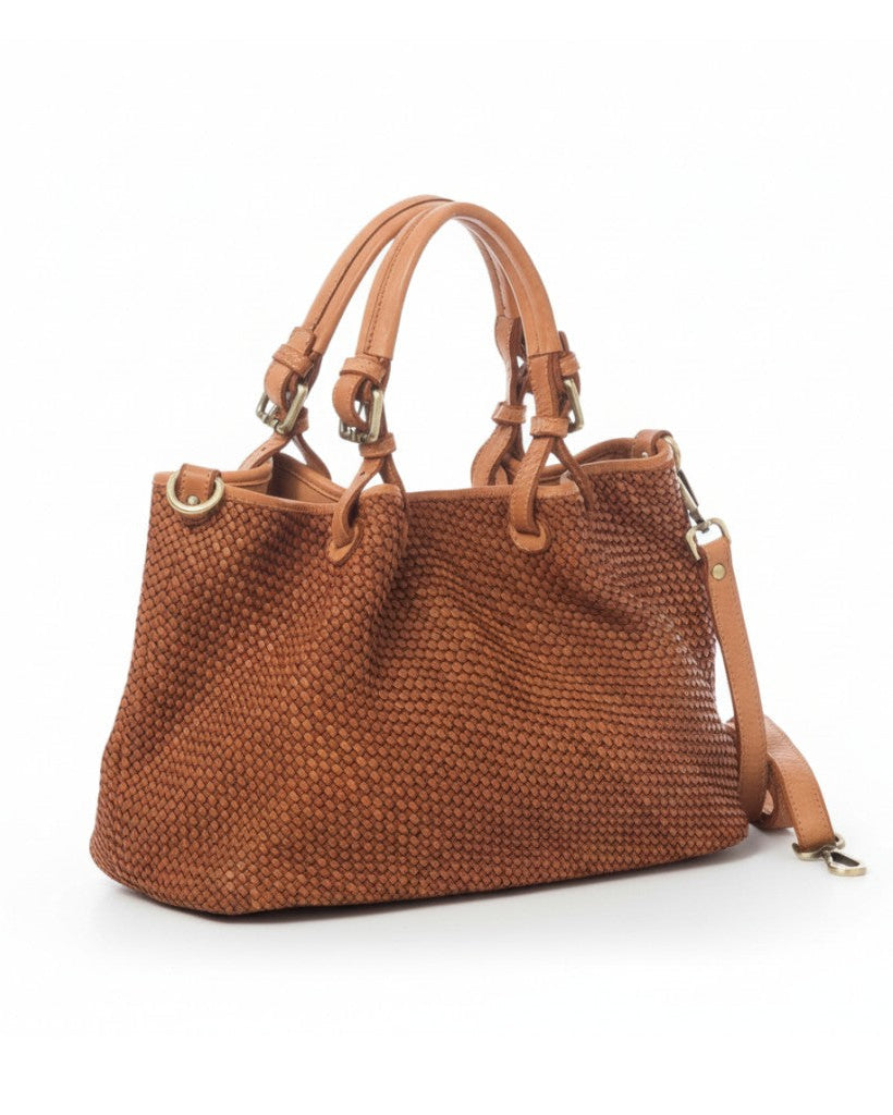 Cartera Anita Camel Grande