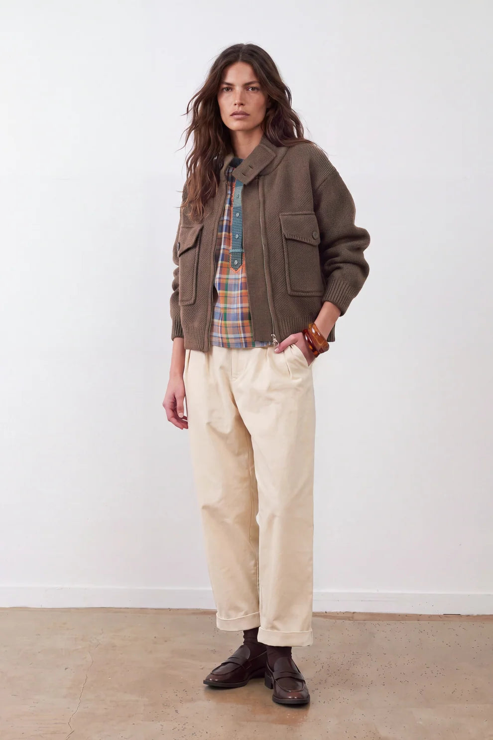 Chaqueta Biba Chocolate