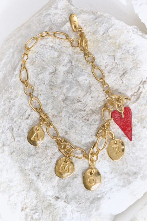 Cadena Amuletos Dorado - Sin Dije