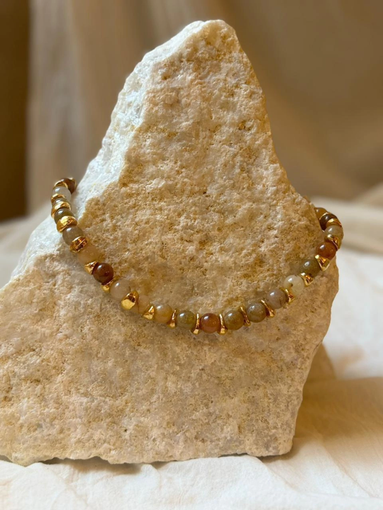 Collar Hiedra Caramelo