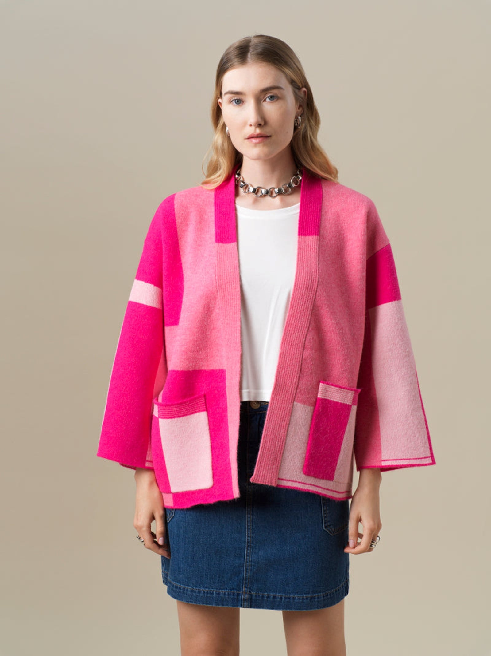 Chaleco Charlyne Rosa