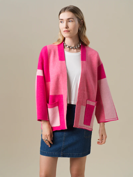 Chaleco Charlyne Rosa