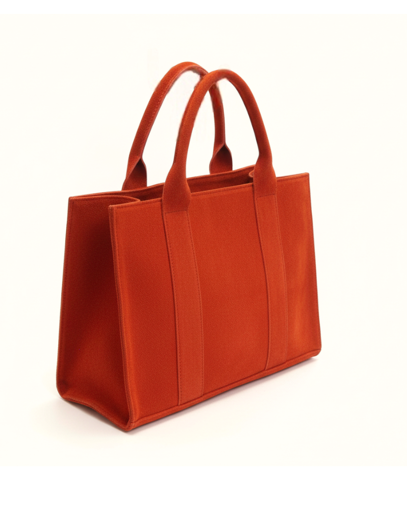 Cartera Mimi Gamuza Cherry