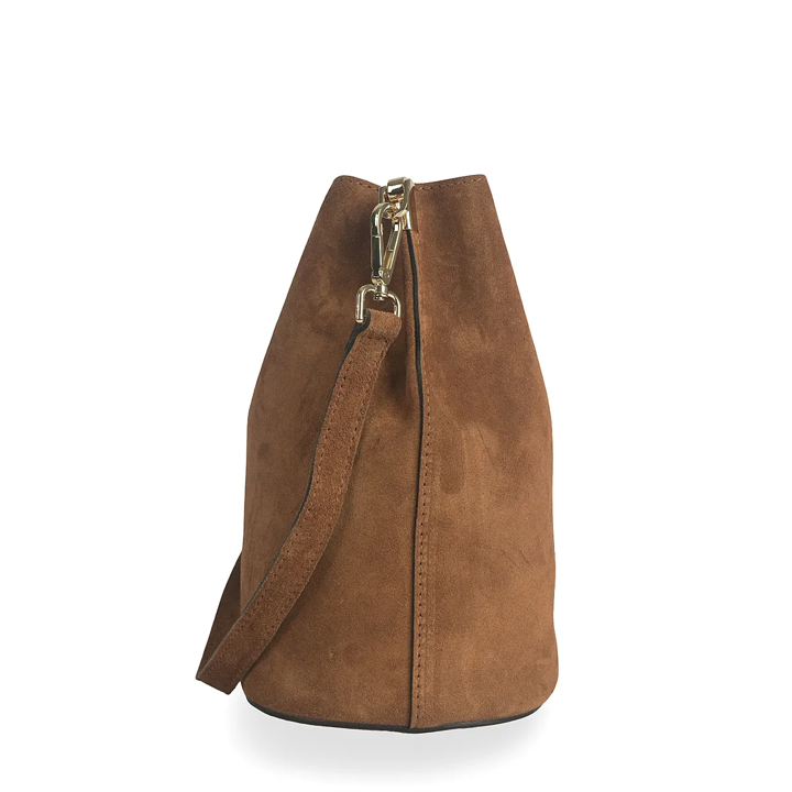 Cartera Chiara Gamuza Habano