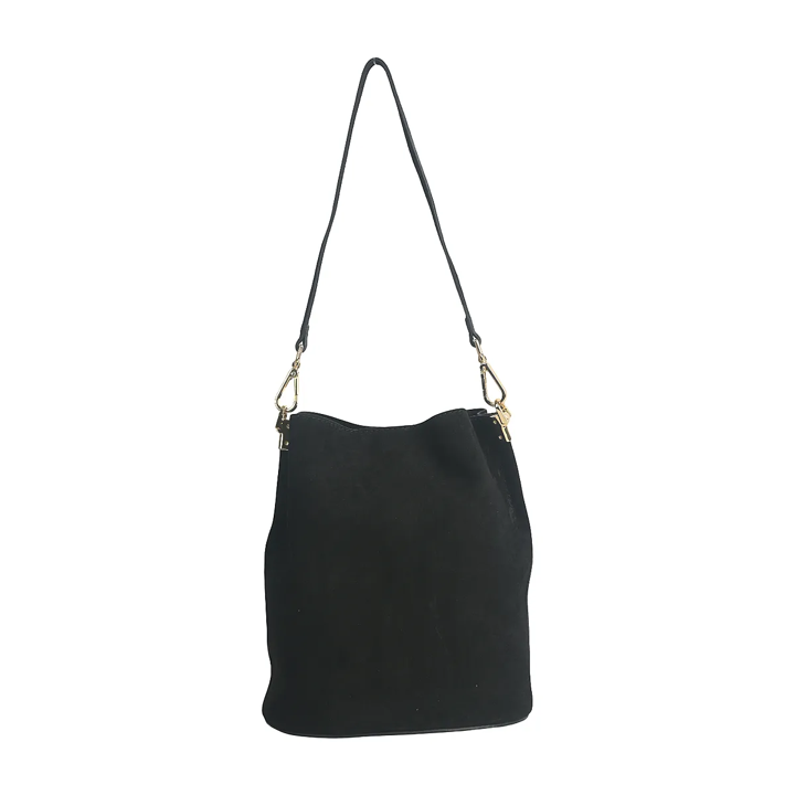 Cartera Chiara Gamuza Negro