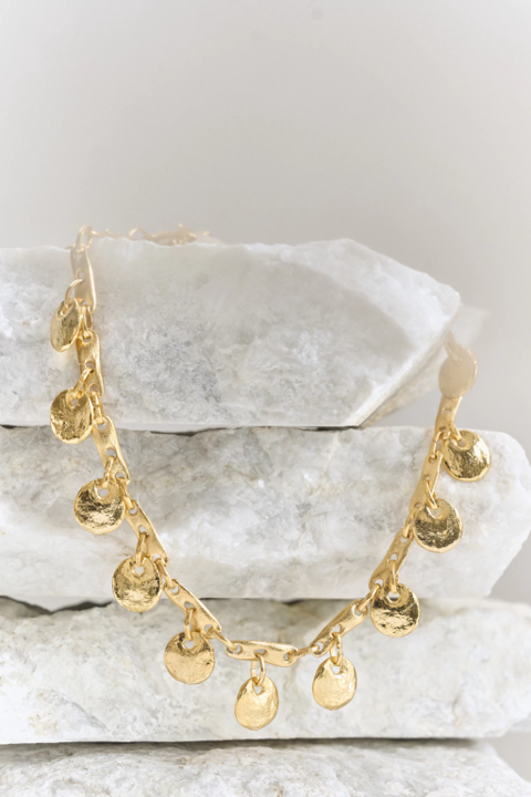Collar Escama Dorado