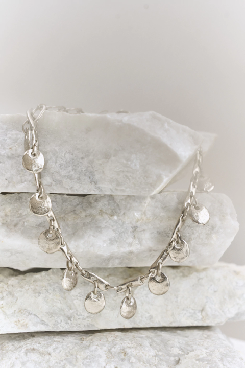 Collar Escama Plata
