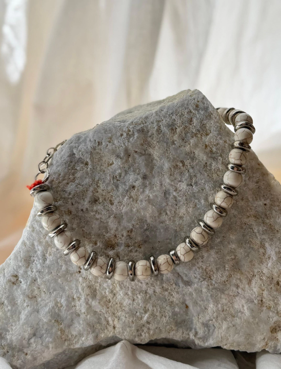 Collar Veta Blanco