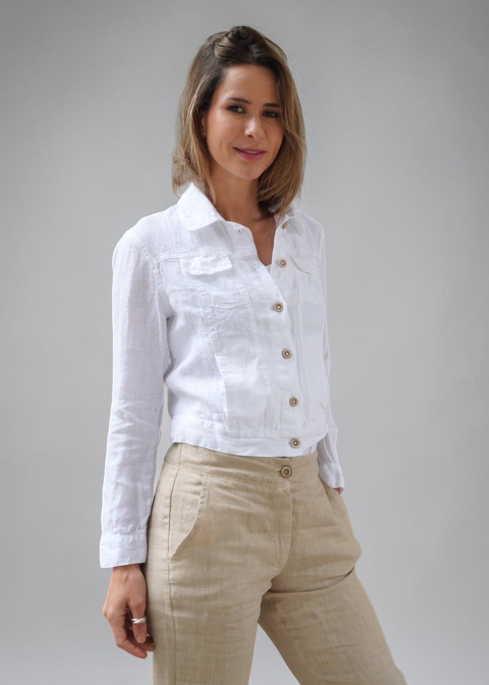 Chaqueta Creta Blanco