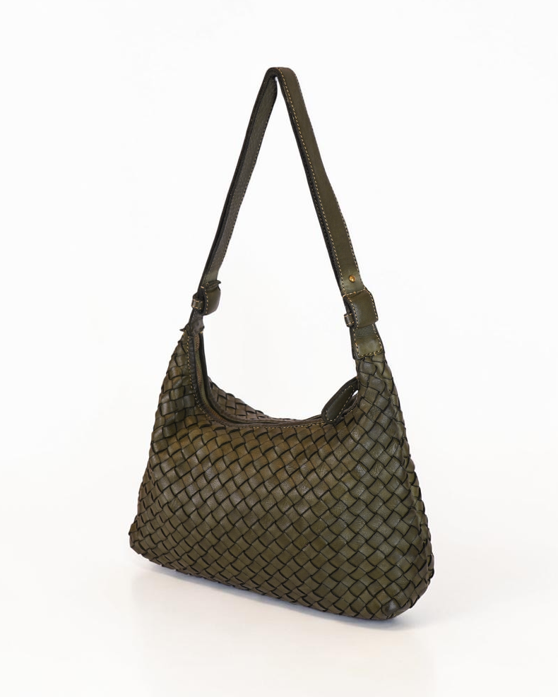 Cartera Emma Verde Militar
