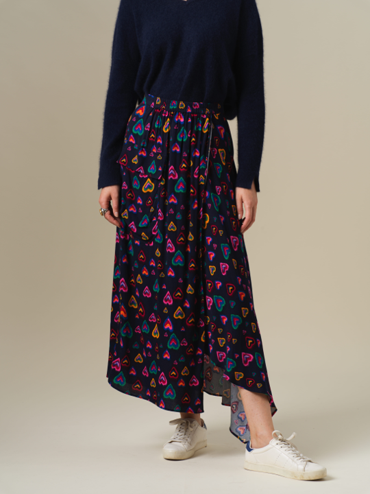 Falda Iseline Lovely Navy