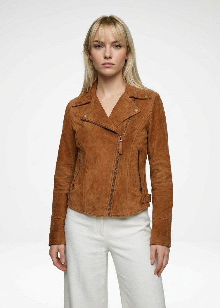 Chaqueta Aura Gamuza Suela