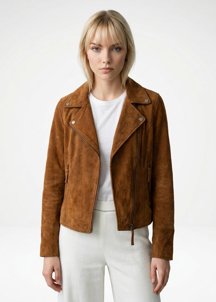 Chaqueta Aura Gamuza Suela