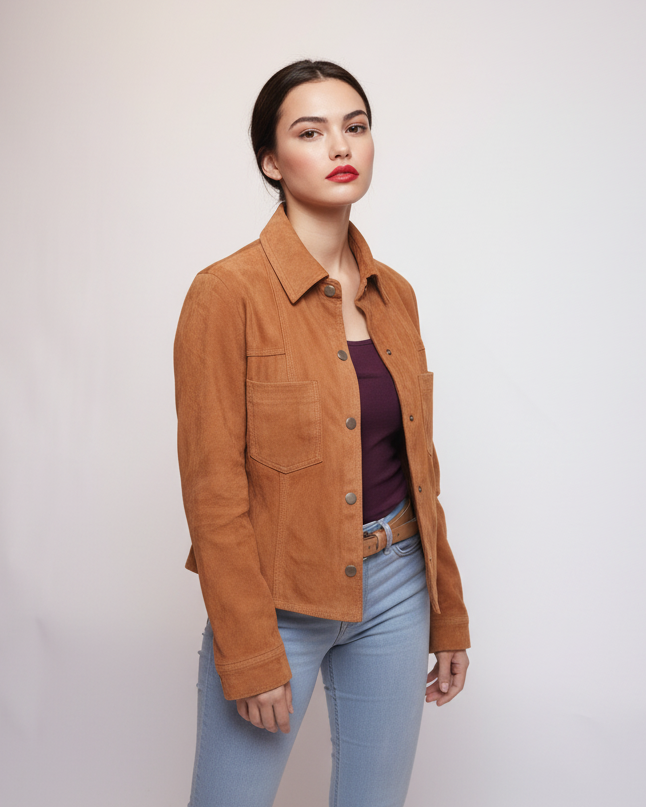 Camisa Alma Gamuza Suela