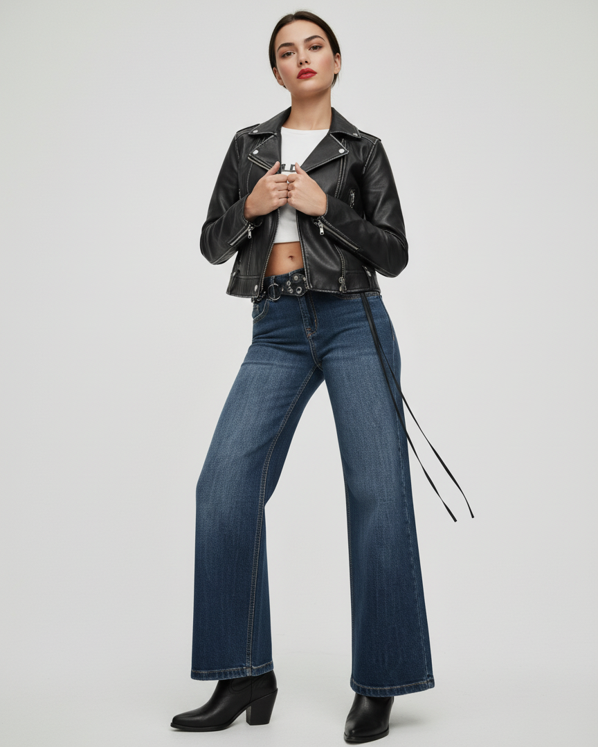 Chaqueta Fancy Negro